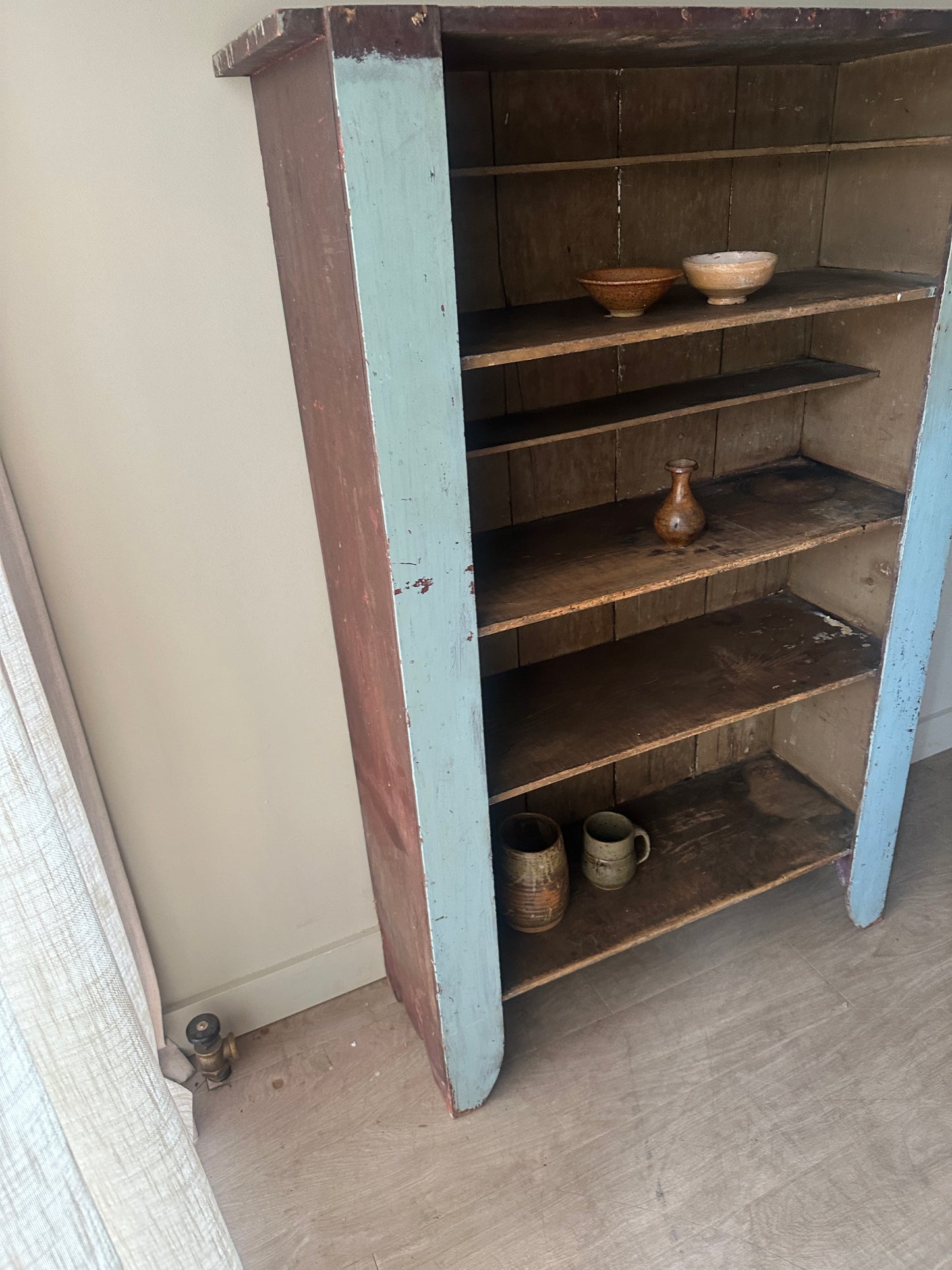 Painted farmhouse cabinet