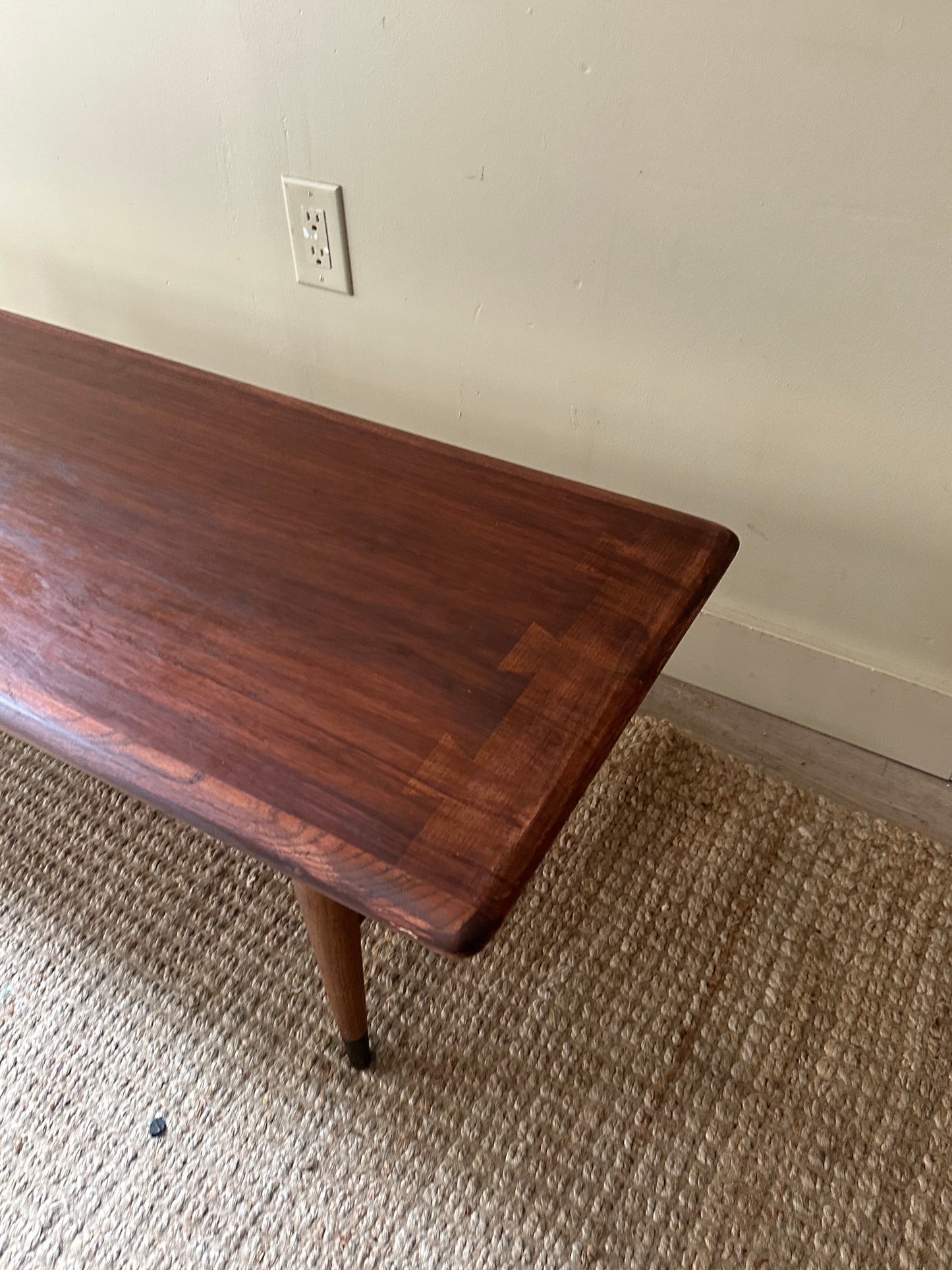 Walnut coffee table