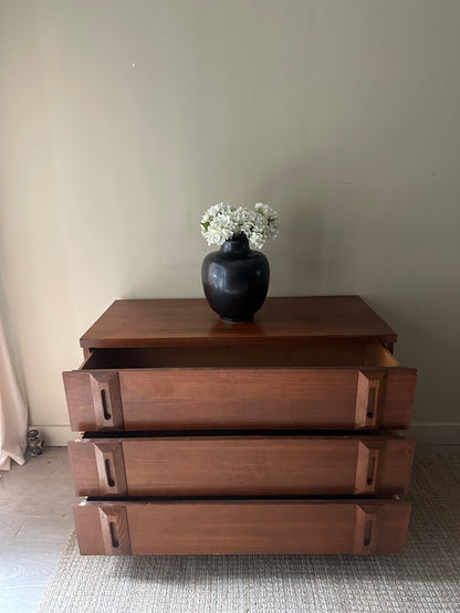 Walnut Mid-Century Dresser