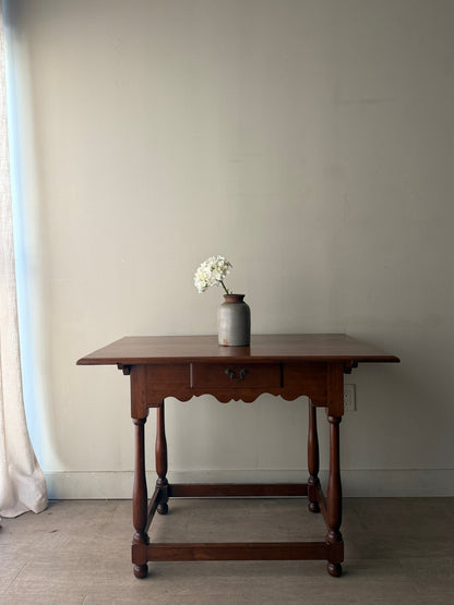William & Mary walnut tavern table