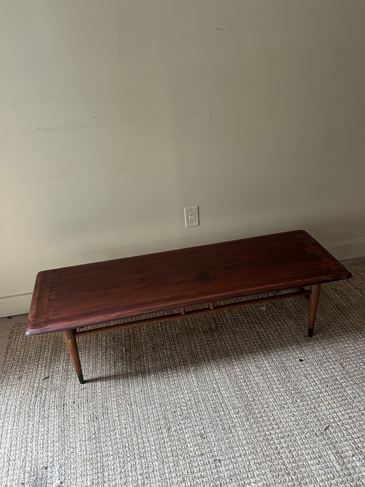 Walnut coffee table