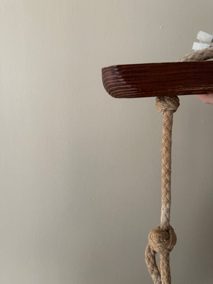 Pine and glass pendant