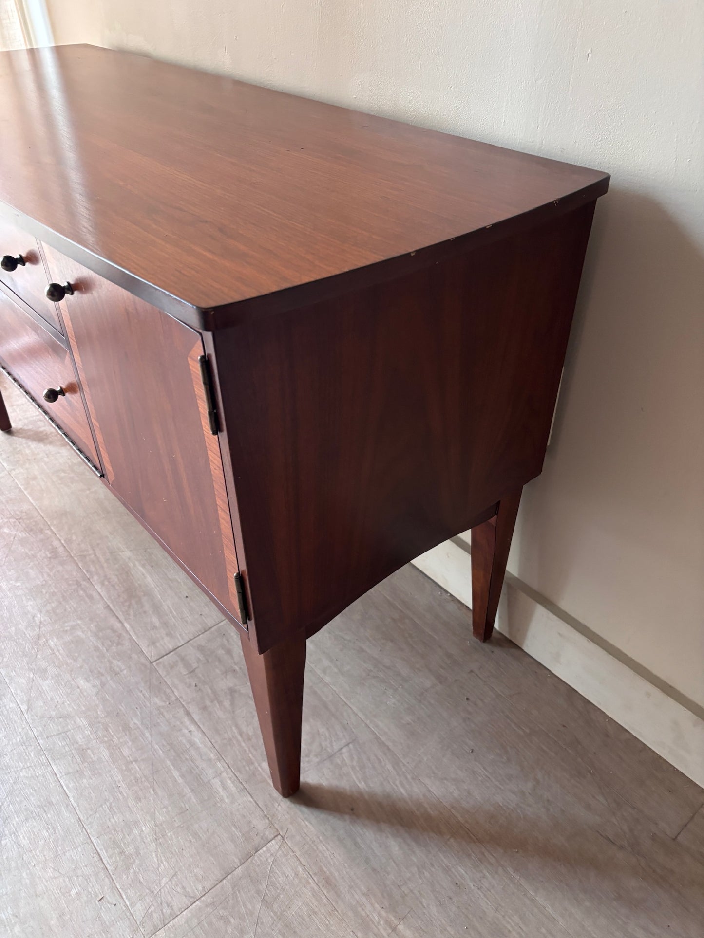 Broyhill walnut server