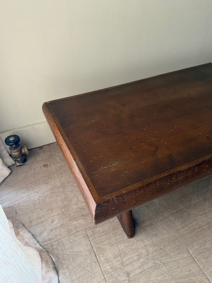 Walnut coffee tables. Sold individually.