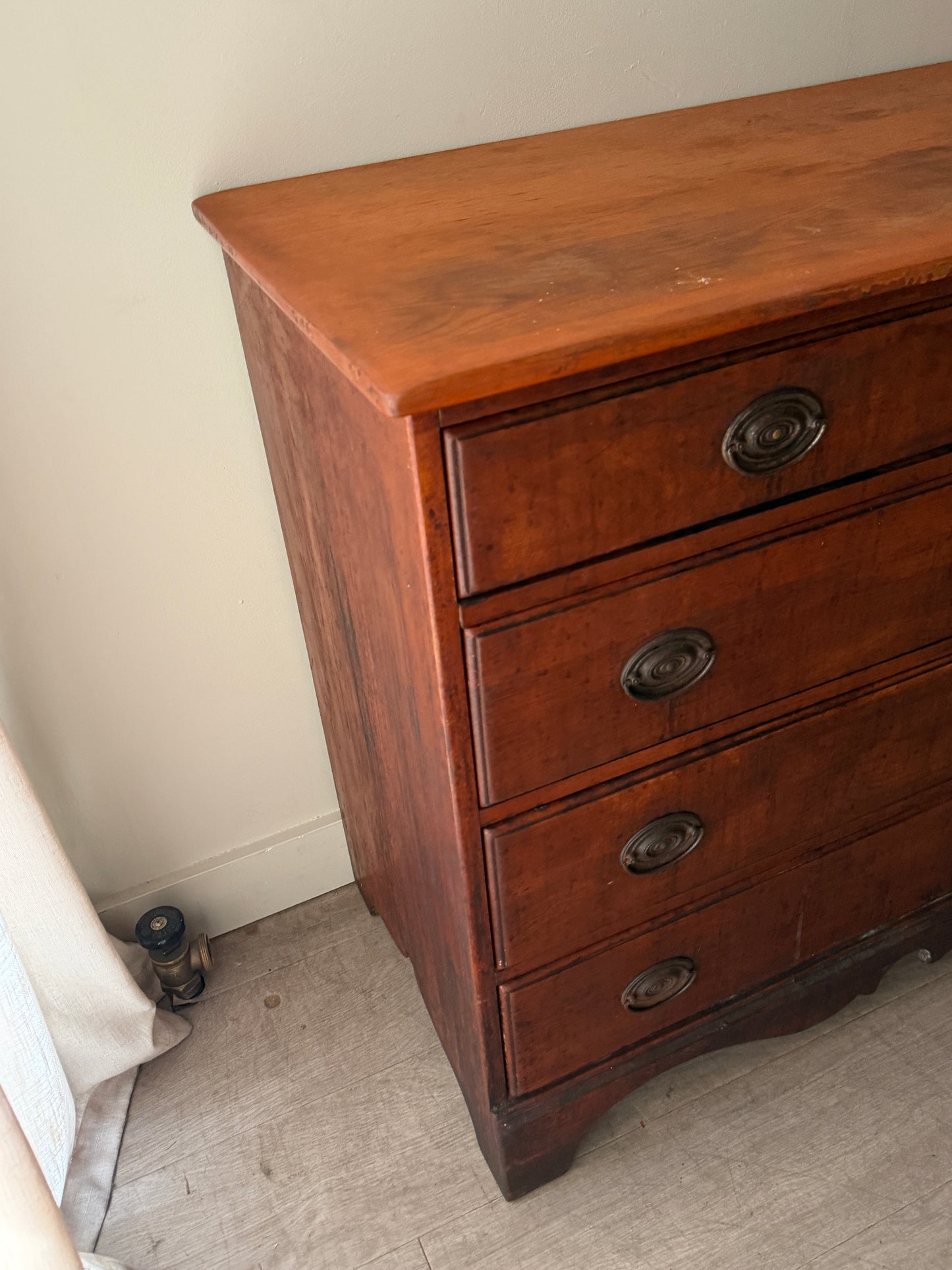 Stained pine dresser