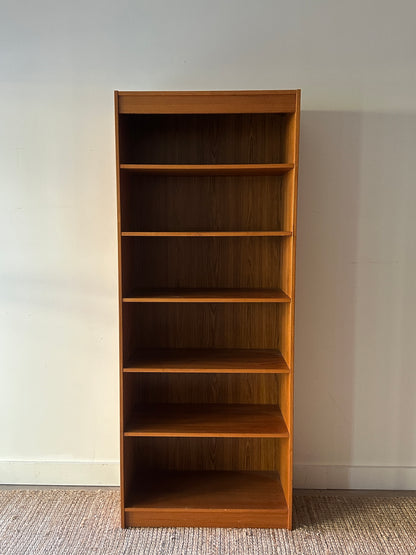 Teak shelves