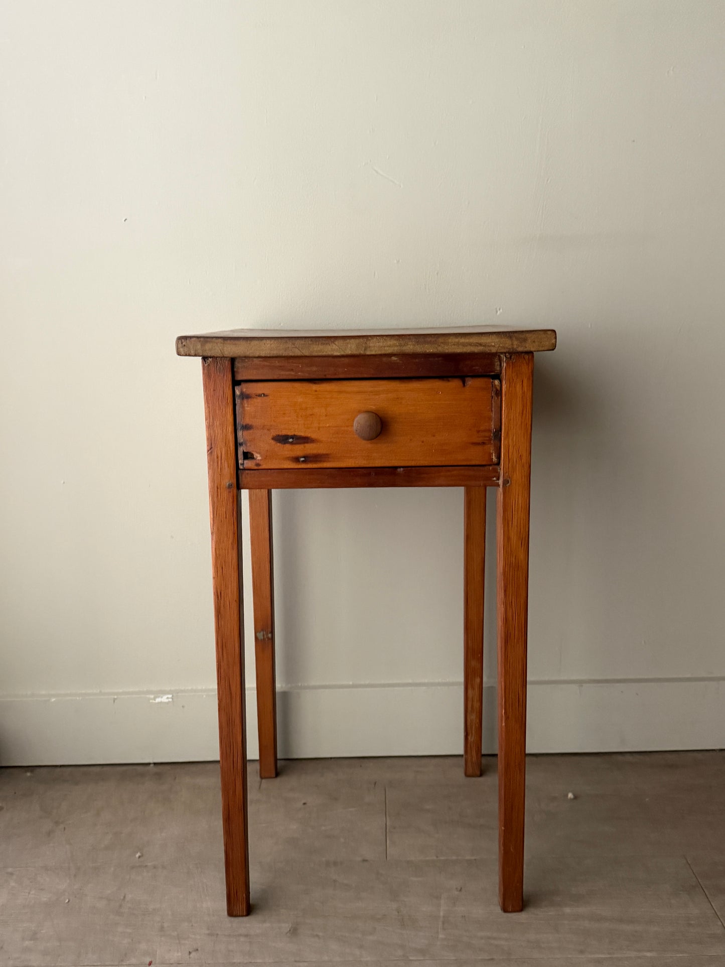 Pine side table