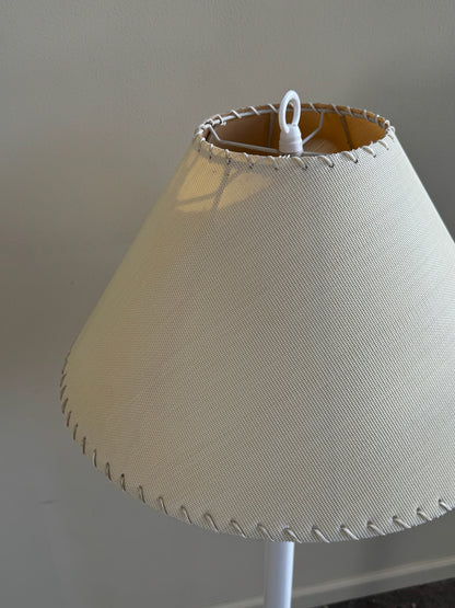 White floor lamp