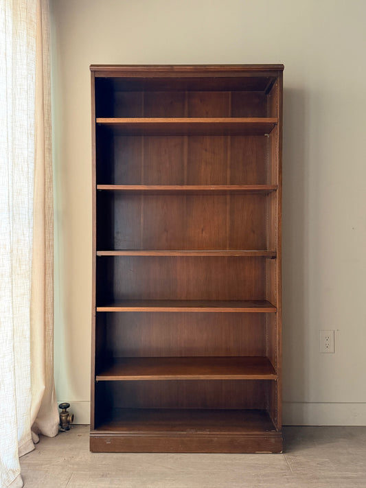 Walnut bookcase