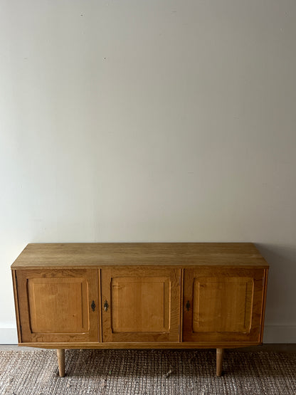 Small Danish oak sideboard