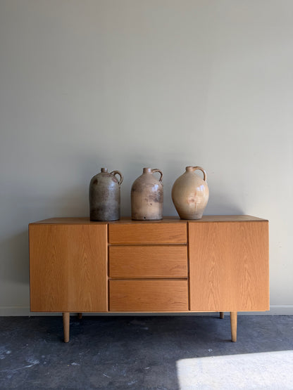 Oak credenza