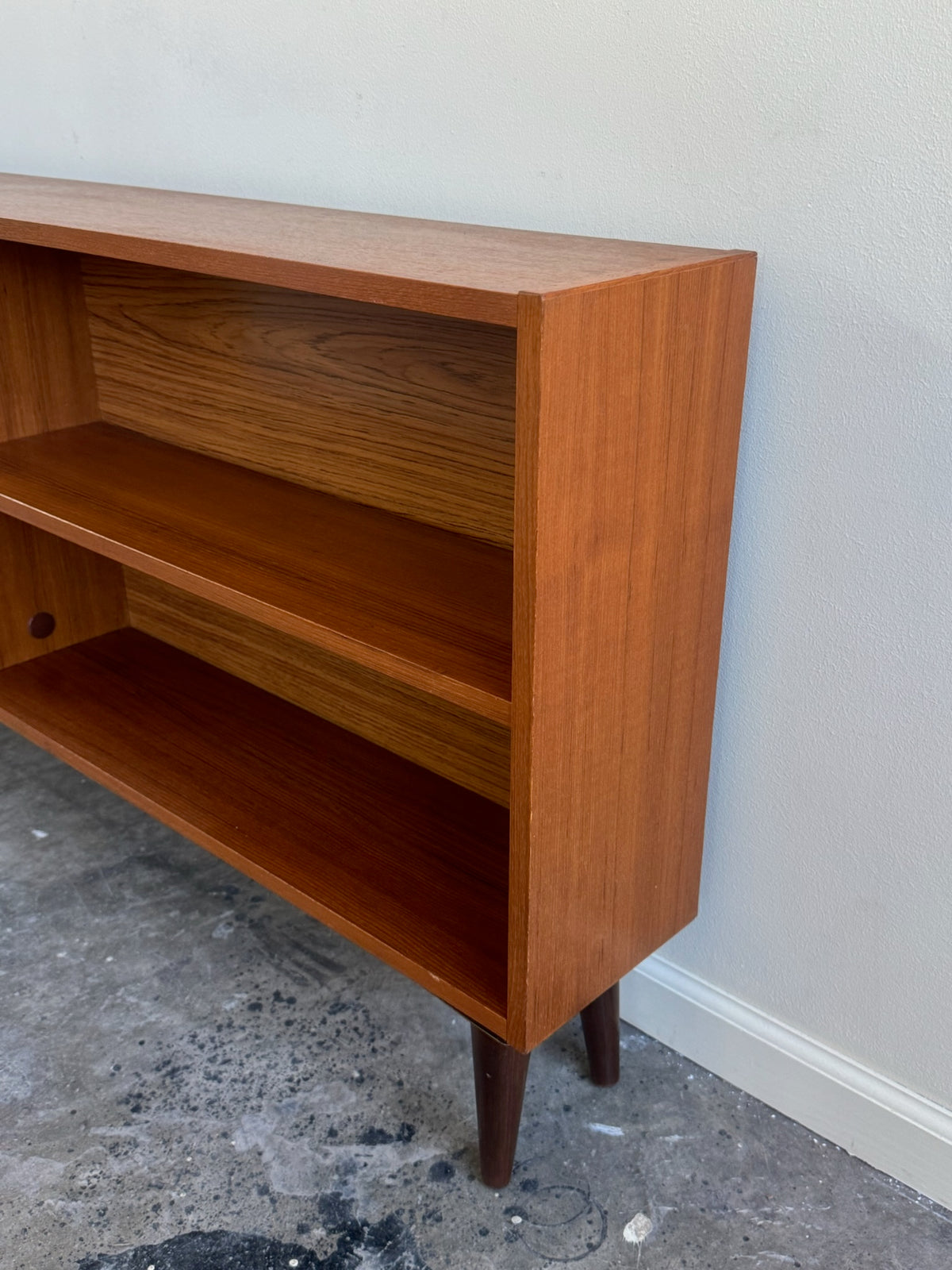 Teak bookshelf
