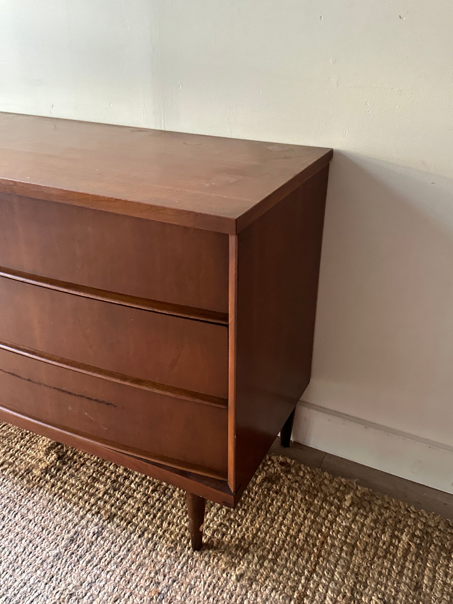 Walnut credenza