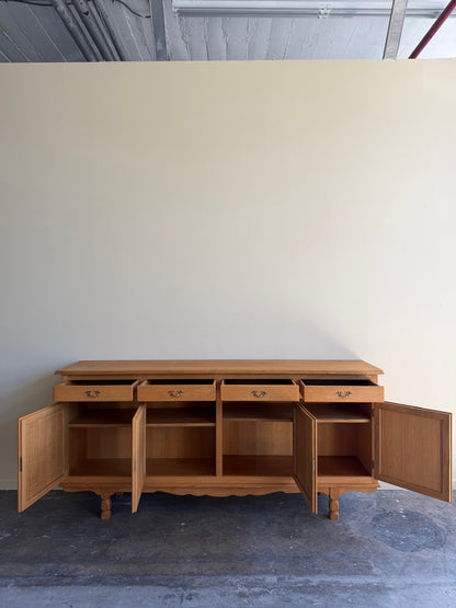 Hundstrup Mobelfabrik Danish oak sideboard