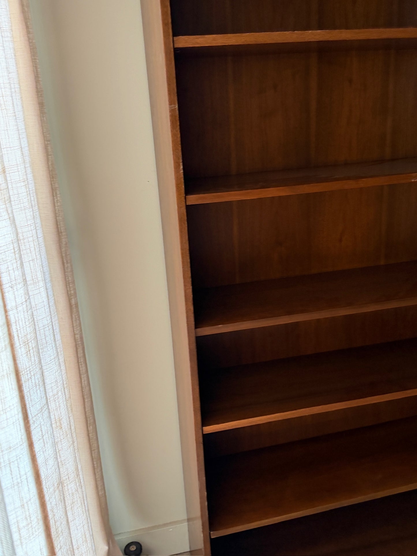 Walnut bookcase