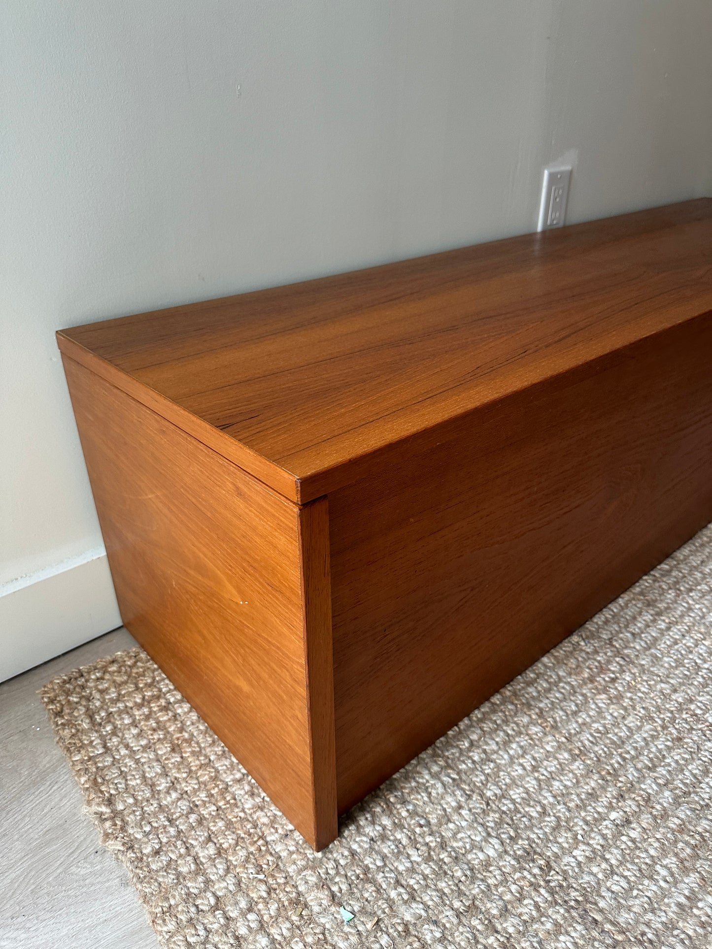 Teak chest