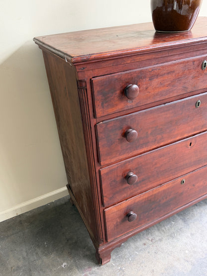 Pennsylvania Chippendale walnut dresser