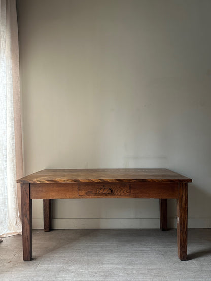 Oak dining table