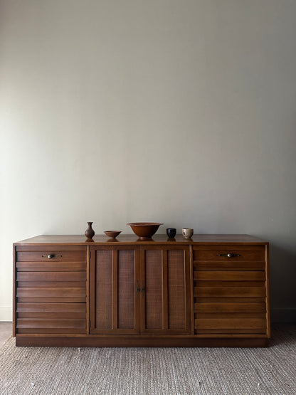 Walnut credenza