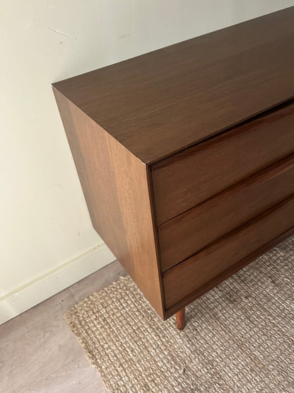 Walnut credenza