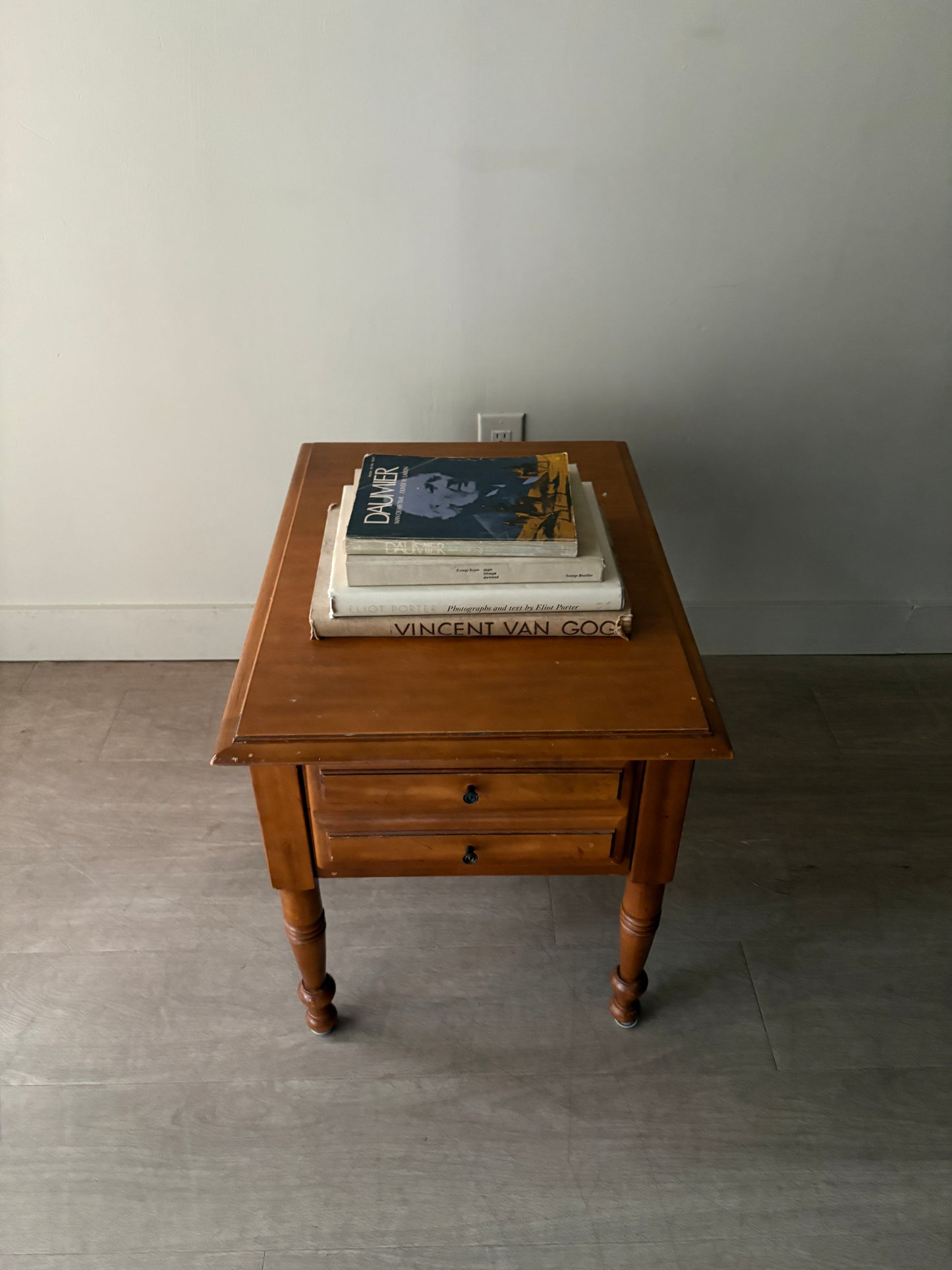 Maple side table