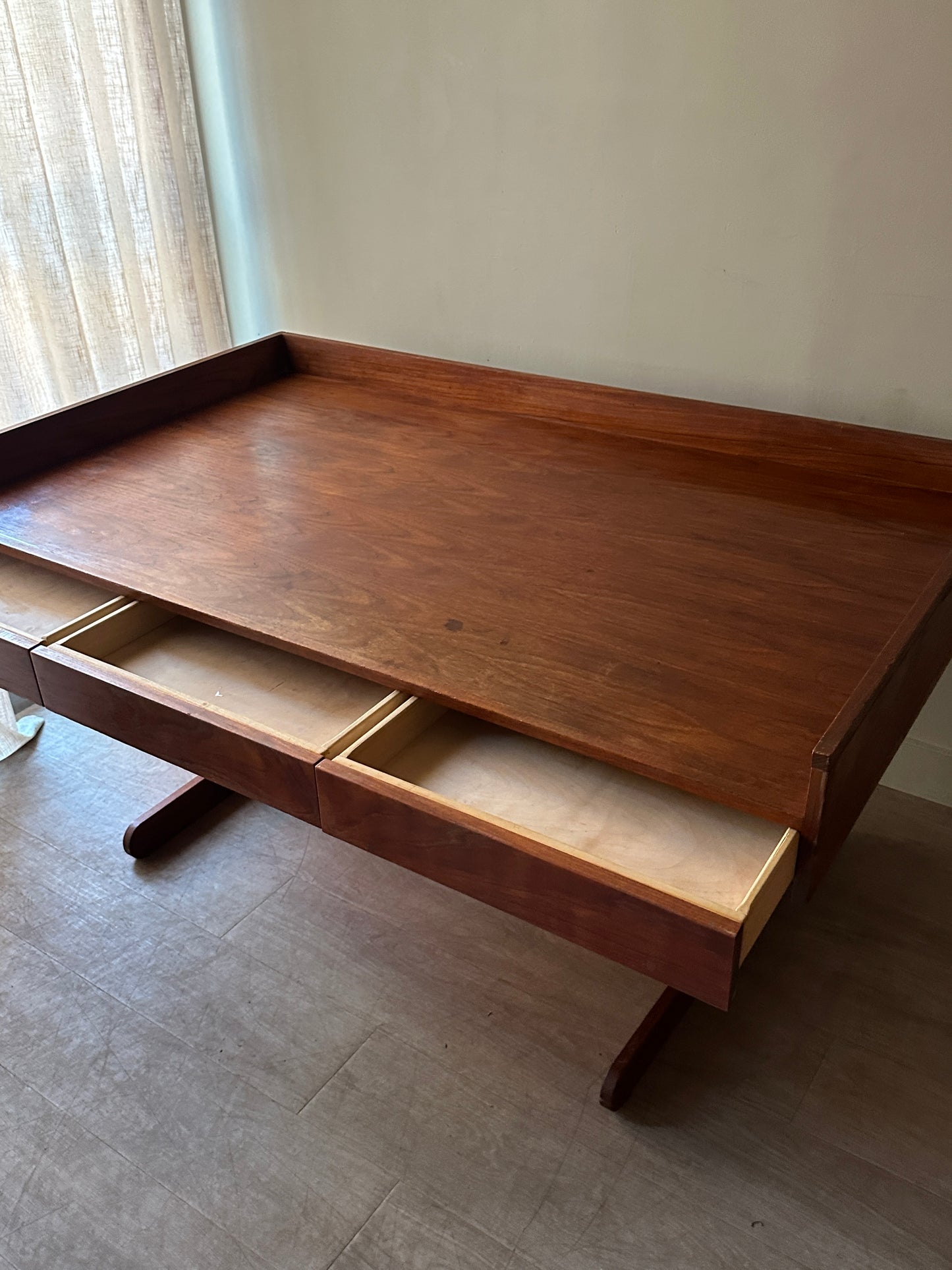Danish teak desk