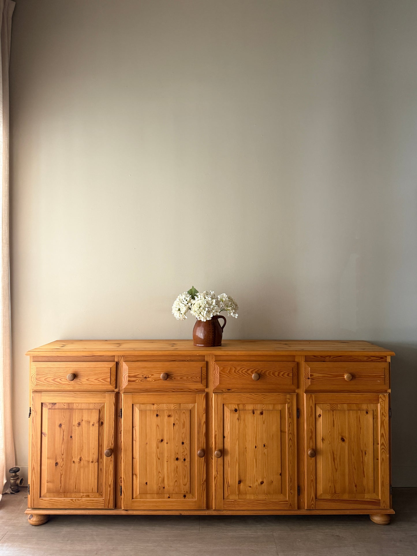 Scandinavian pine sideboard