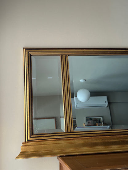 Gilt wood mirror