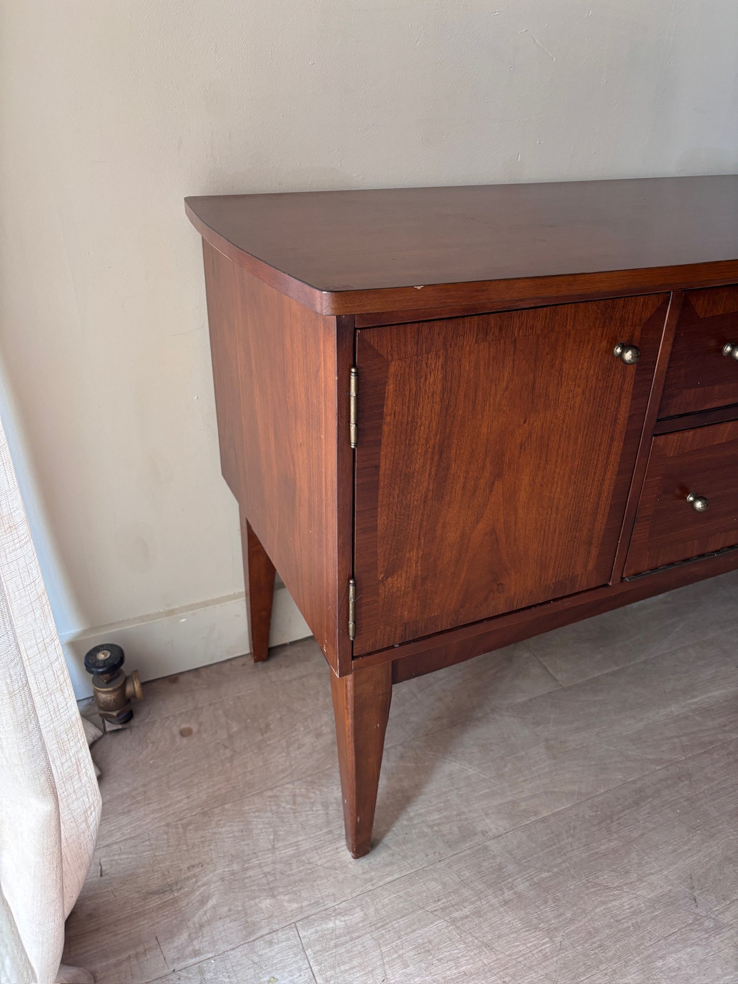 Broyhill walnut server