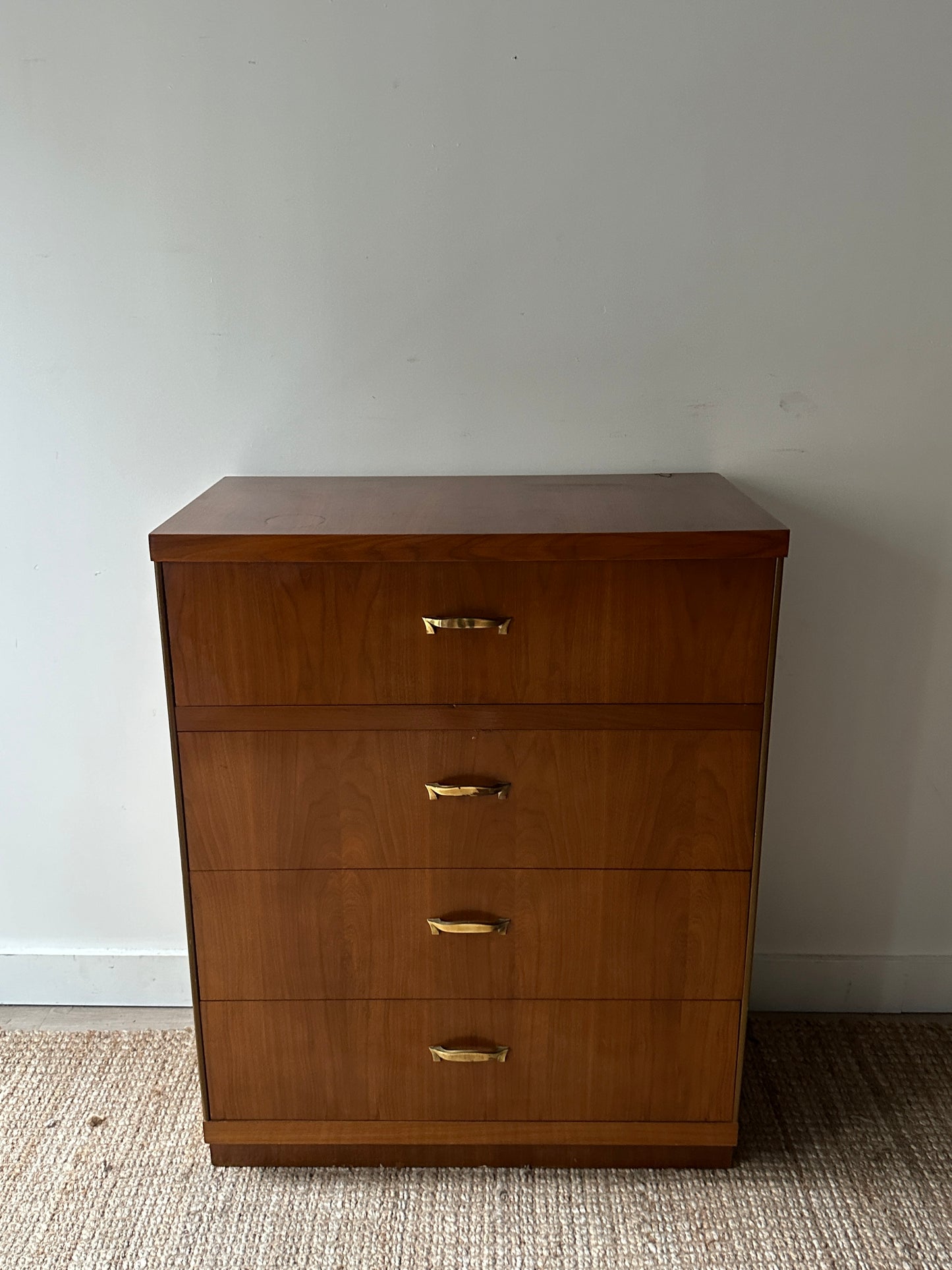 Walnut tallboy