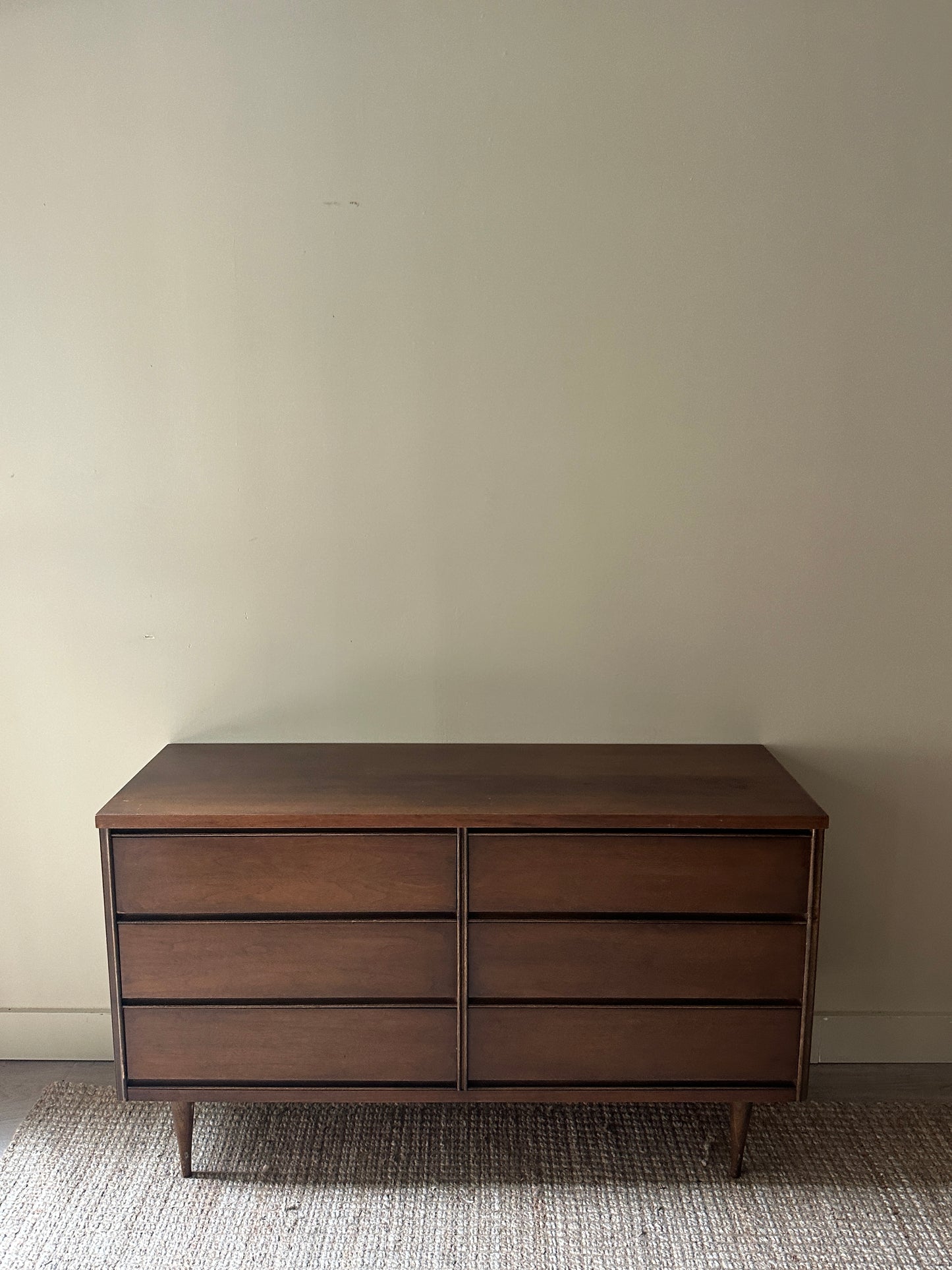 Walnut credenza