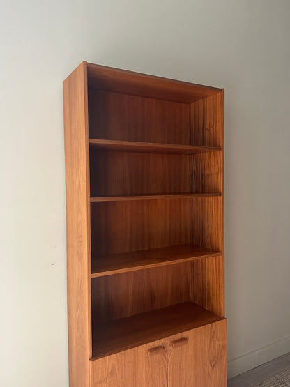 Danish teak bookshelf