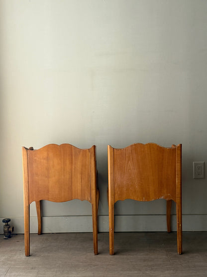 Pine nightstands. Sold individually.