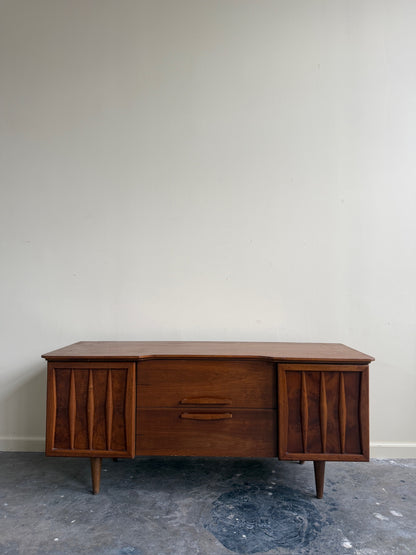 Walnut credenza