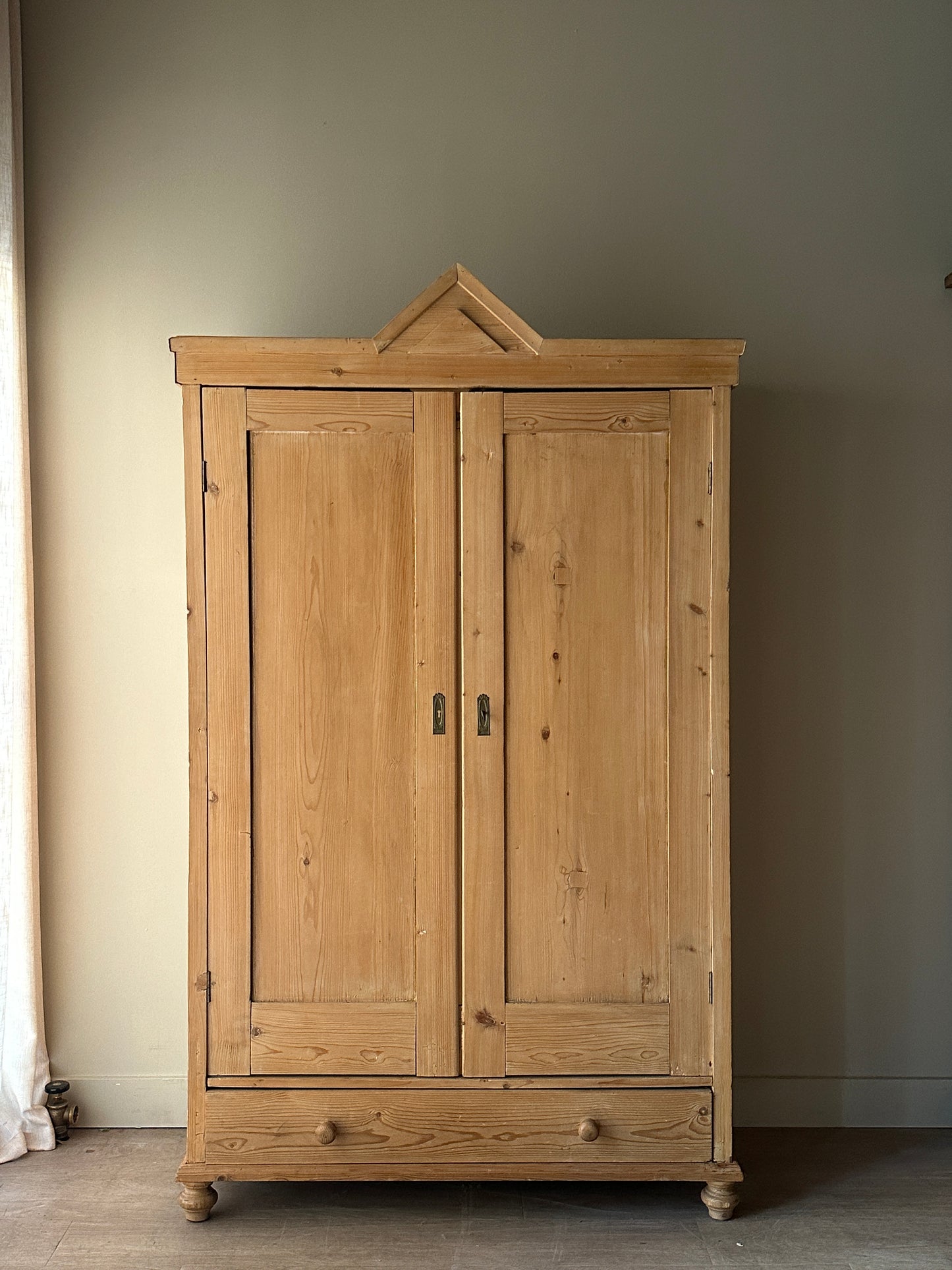 Scrubbed Pine Armoire