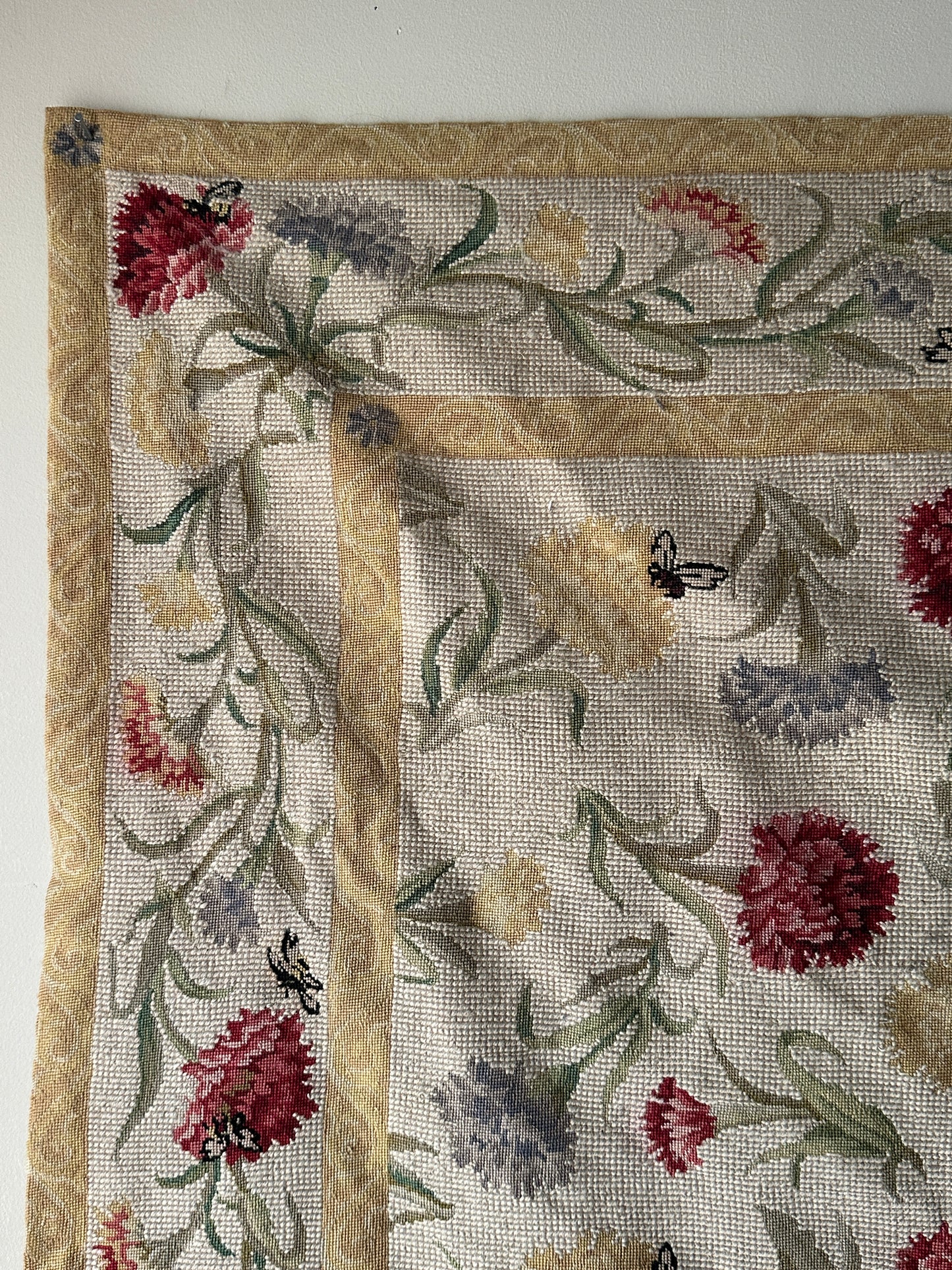Portuguese needlepoint rug/tapestry