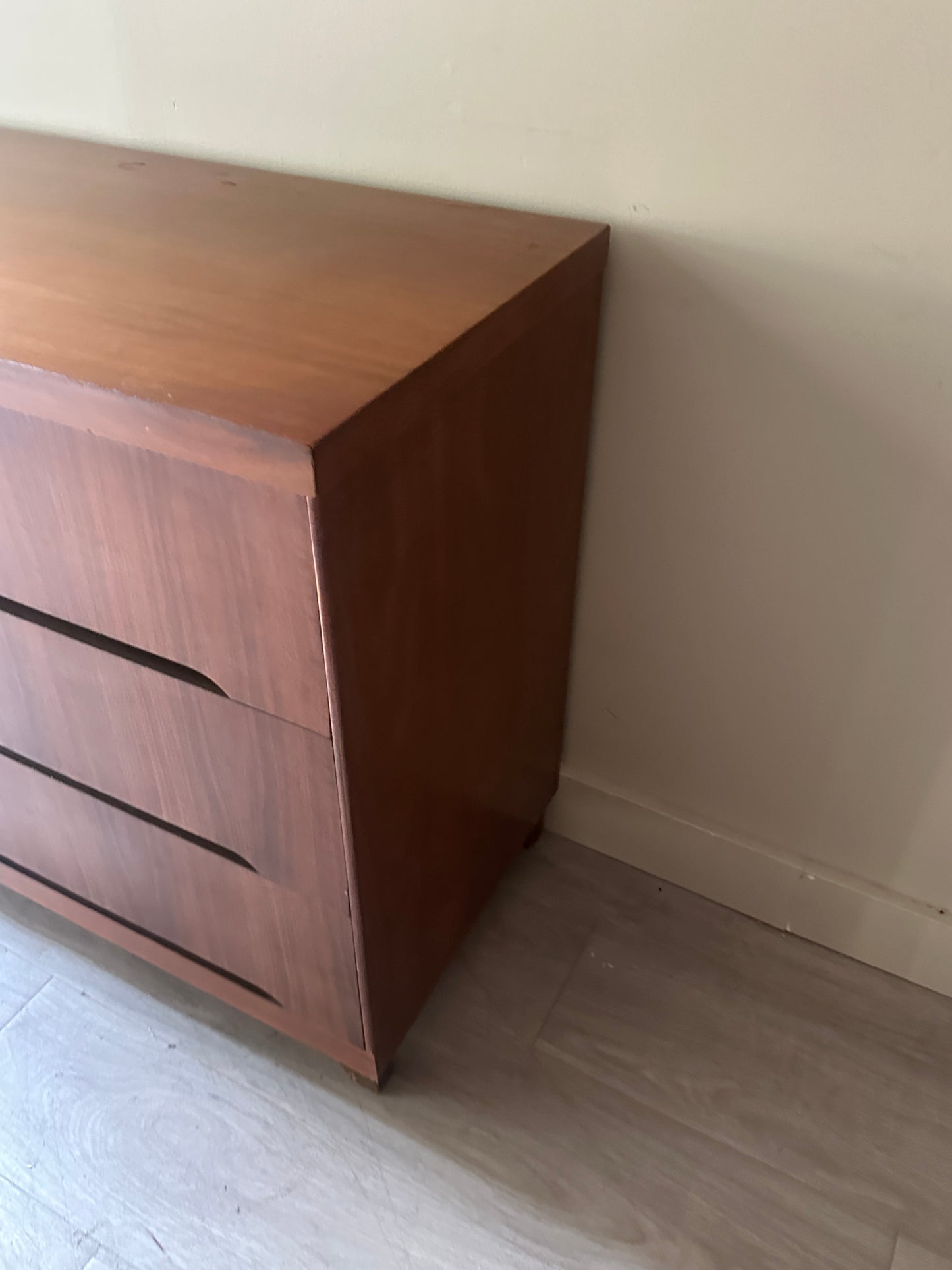 Walnut low dresser