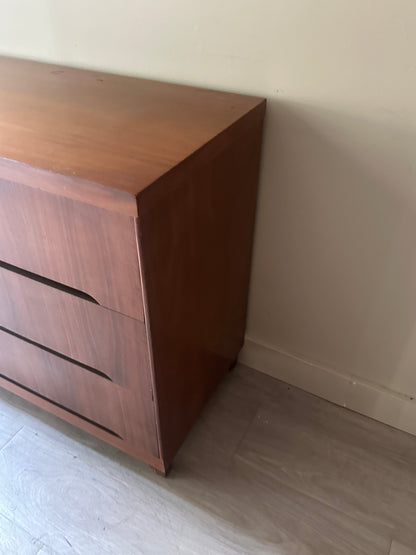 Walnut low dresser