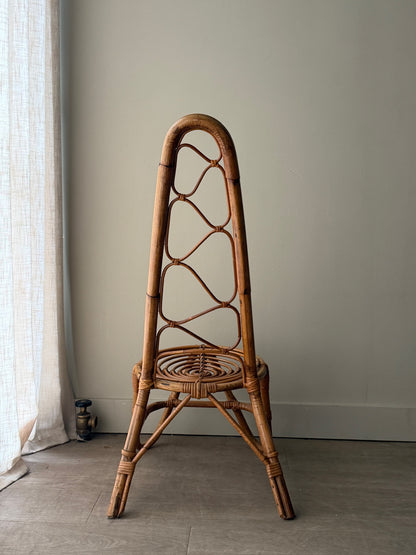 Dutch bamboo & cane chair