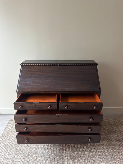 Slant front desk