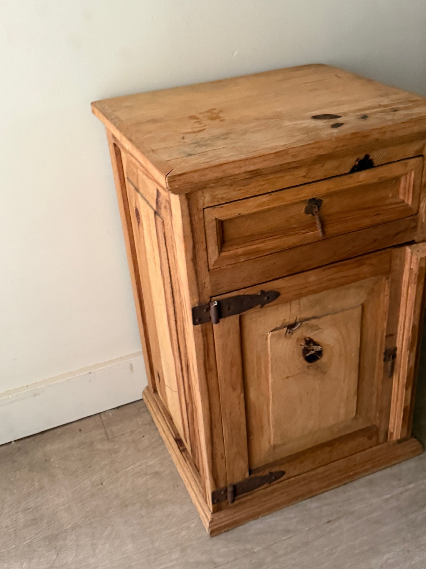 Pine nightstand