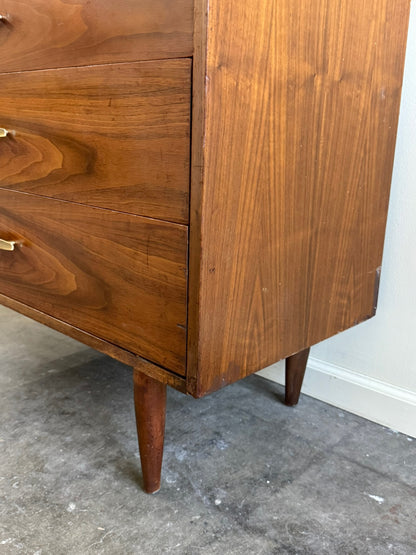Bassett walnut dresser