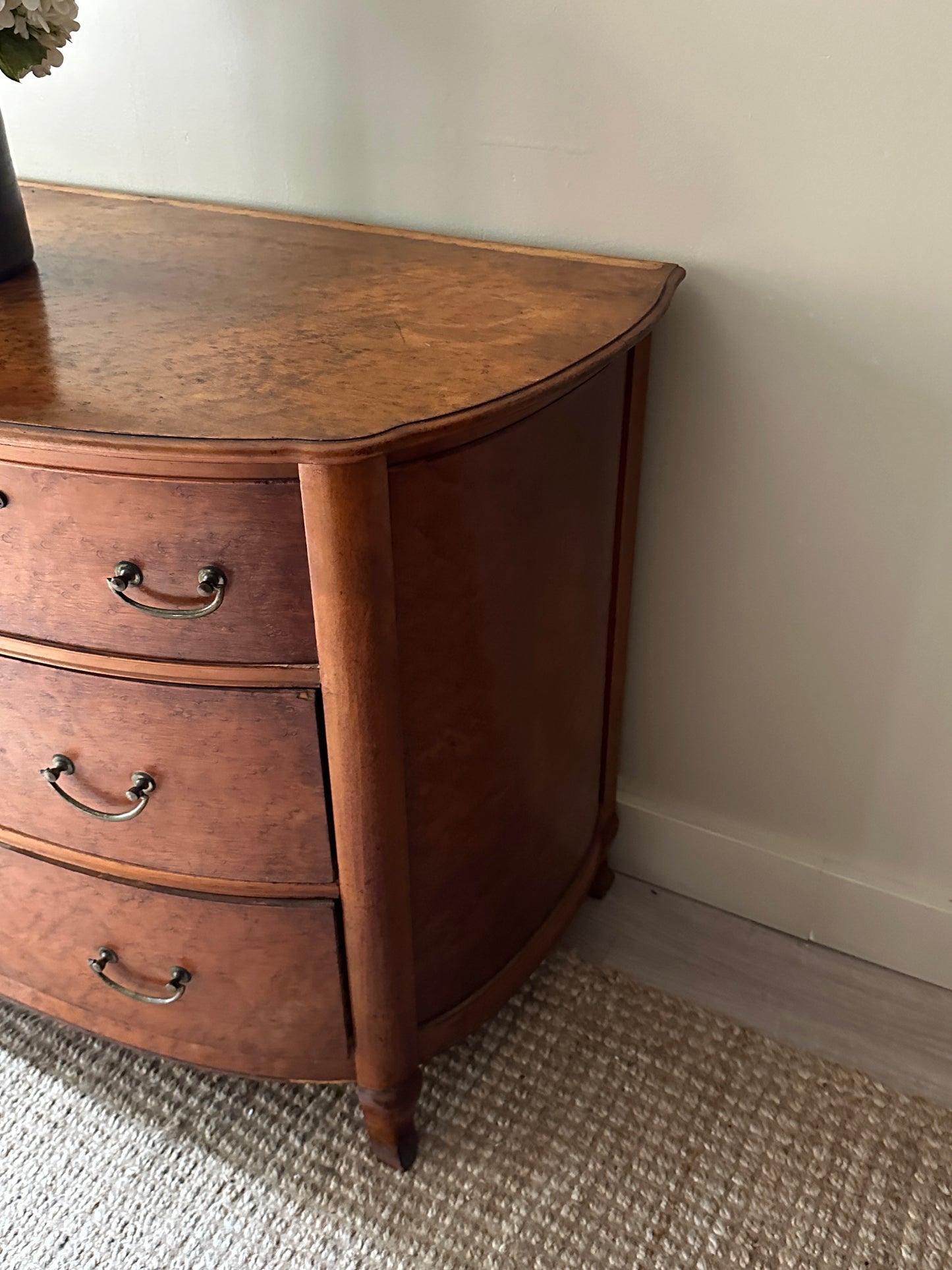 Birdseye maple dresser