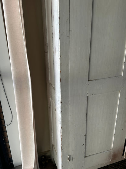 White painted cupboard