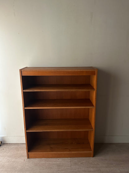 Teak bookshelf