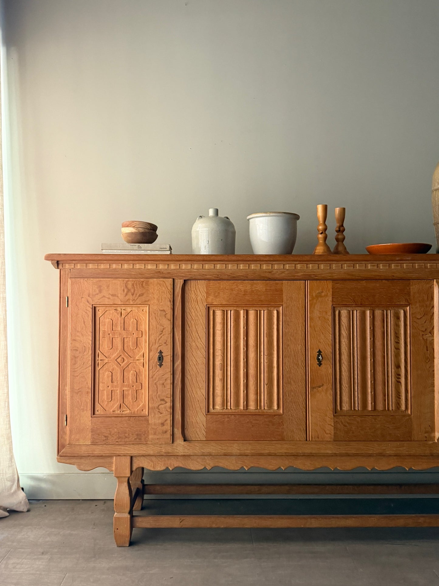 Henning Kjaernulf oak sideboard