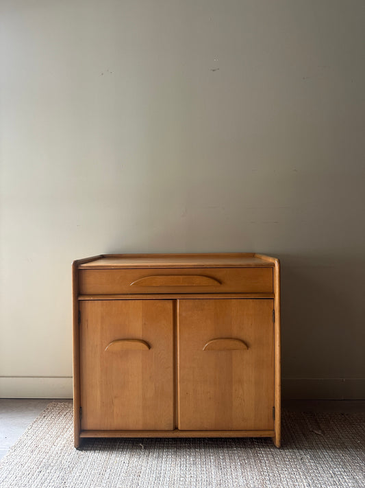 Templeton maple liquor cabinet