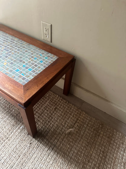 Italian tile coffee table