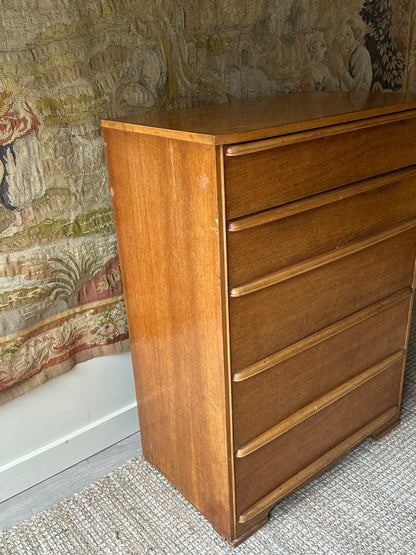 Walnut tallboy