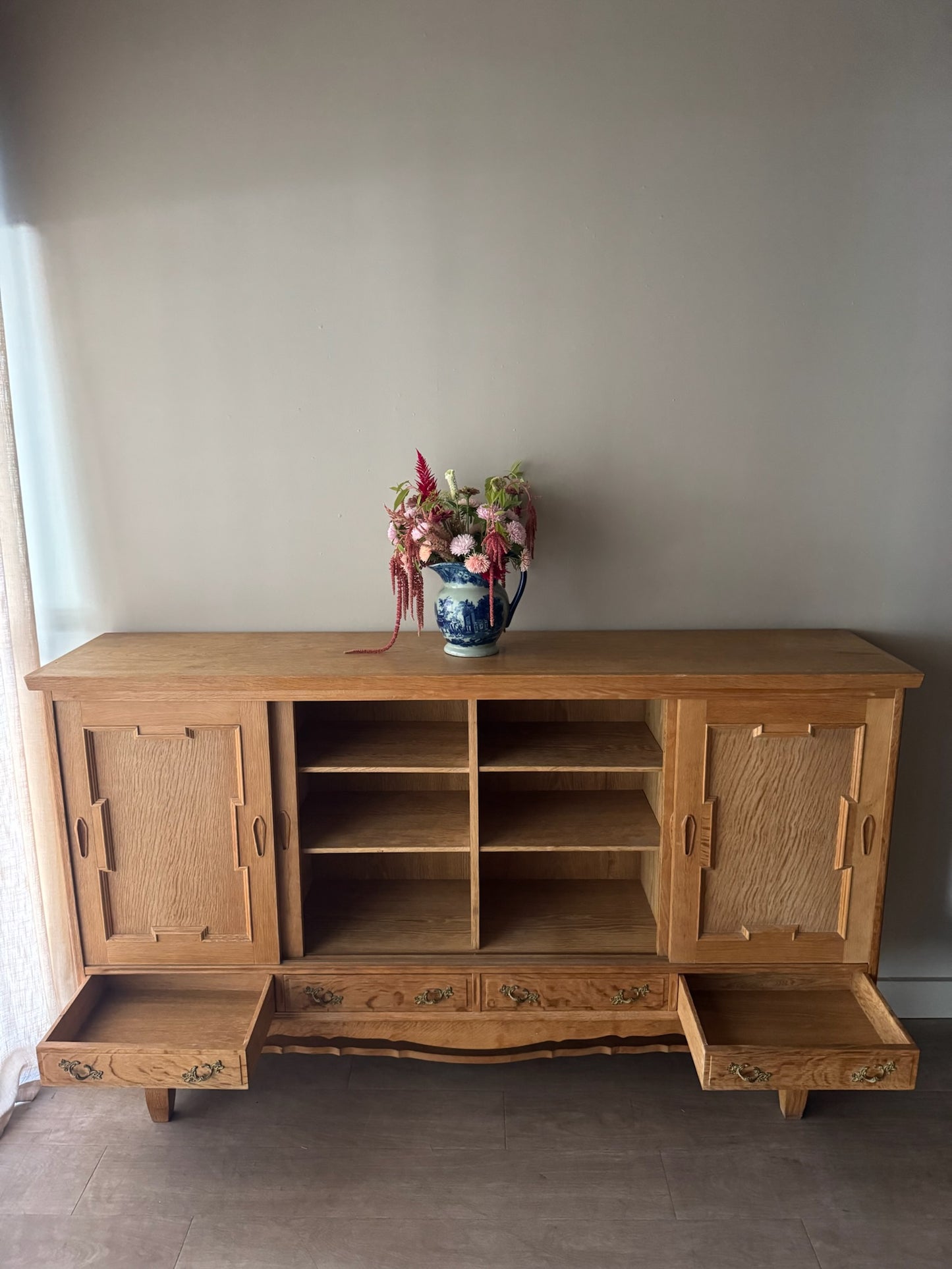 Danish oak sideboard